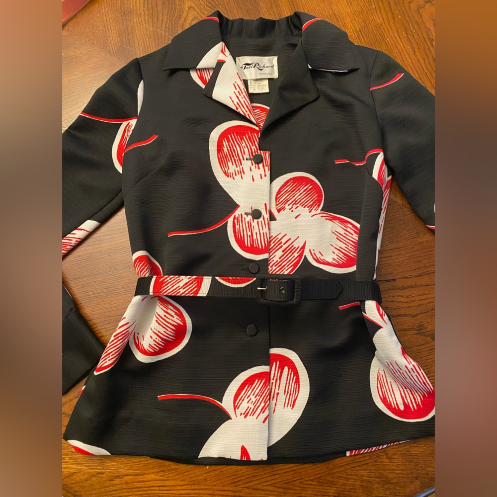 Vintage Tori Richard Belted Top